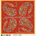 Latest square scarves digital printing silks